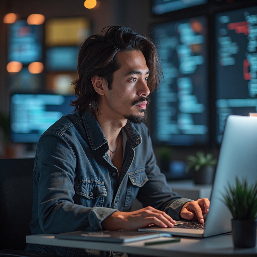 Guía completa de desarrollo web full stack con código en pantalla